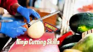 FRUIT NINJA of FRUITS | Amazing Fruits Cutting Skills | Indian Street Food In 2026