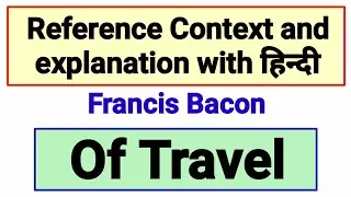 of travel reference context and explanation | of travel reference and context | of travel reference