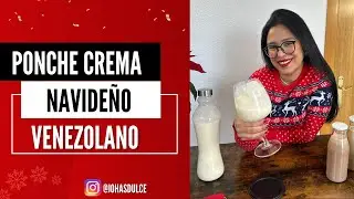 Ponche Crema Venezolano | Receta Tradicional al Estilo JohasDulce