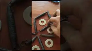 Metal Art/ Pattern / Springs/ Bonet clip hooks/ washers