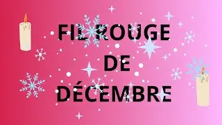 Mon interprétation du fil rouge n° 15 et n°16. @sophiecrea