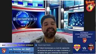 Xavier Cadalso y Peter N&uacute;&ntilde;ez entrevistan a Isaac B&aacute;ez jugador de O&M F.C.