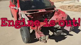 AWD Cobalt Part 2 Engine Removal & Teardown