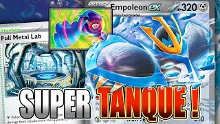 EMPOLEON ex Es un TANQUE BRUTAL! La MEJOR DEFENSA! Pokemon TCG / Phantasmal Flames