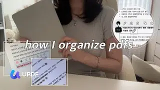 pdf 예쁘게 꾸미는 법을 아르켜줄게 .&middot;˖*&middot;⑅♡ (feat. UPDF) &bull; 커스터마이징 pdf 툴 소개 | pdf tool for aesthetic study setup