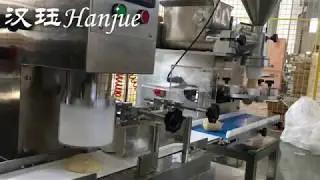 Hanjue Small encrusting machine + Small stamping machine for Maamoul/Mooncake for Turkey customer