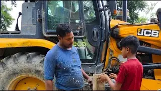 JCB 3dx  stabilizer pad fitting fitting work / by Bombay Jcb Garage
