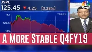 Naushad Akhter Ansari Of JSPLA Says They Have A More Stable Q4FY19 Than Softer Q3 | Trading Hour