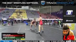 Junior 220 Korbin McLaughlin BEliteWC-Team LA Wrestling Vs Greg Hagan Ubasa Wrestling Academy