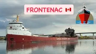 CSL FRONTENAC 🇨🇦[Self-Discharging Bulk Carrier Sailing the Welland Canal October 11, 2025 