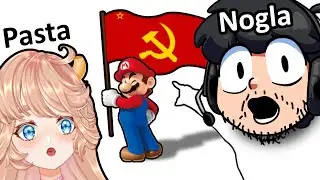 Nogla becomes a communist in Mario Party! (w/ Wonton & Send1t)