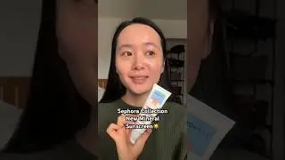 Testing out the new mineral sunscreen by ​⁠@SephoraCanada ​⁠@Sephora 🧴☀️✨#skincare #sunscreen