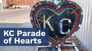 The Parade of Hearts Heartland Art Experience