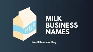 Best Milk Company Names Ideas