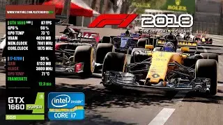 F1 2018 | GTX 1660 Super 6GB + i7-6700 + 16GB RAM