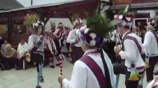 Bromyard Folk Festival 2011, Morris Men at The Crown & Sceptre