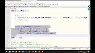 PHP 9. Simple captcha