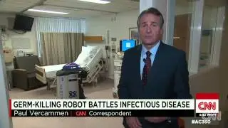 EBOLA 18; Robot uses UV-light to Kill Viruses