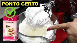 O SEGREDO DE COMO BATER O CHANTILLY NORCAU PERFEITO NO PONTO CERTO - @rebecapoll