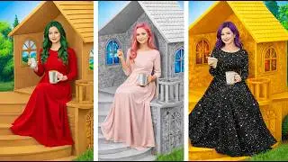 WE BUILT OUR DREAM HOME! Smart DIY Ideas & Creative Crafts 🏠✨