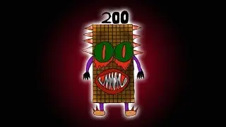 NEW Numberblocks 200 Characters HORROR VERSION 😲😲😲