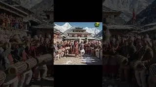 😱Yeti Ko Mangsir Bihe Dance🔥Panchhe Baja🎺Nepali Wedding Scene🎉Marriage in Nepal🎊Mangsir Wedding✨Veo3