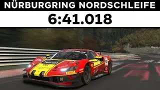 Ferrari 296 GT3 Nordschleife Hotlap - 6:41.018 | Assetto