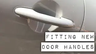 Mini F56 How To Fit New Door Handles Swap Replace With Painted or Black Ones Repair
