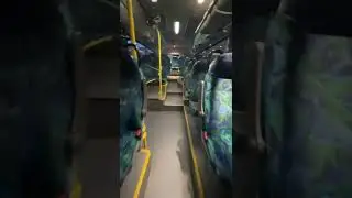 Stockholm Travel- Sl Articulated Bus  MAN Lion's City Inside View