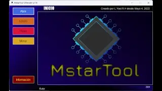 Guía MstarTool Ultimate v2.1E