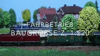Fahrvideo von einer Kleinanlage in der Baugröße Z!