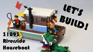 LEGO CREATOR 3 in 1 𝟯𝟭𝟬𝟵𝟯 𝙍𝙞𝙫𝙚𝙧𝙨𝙞𝙙𝙚 𝙃𝙤𝙪𝙨𝙚𝙗𝙤𝙖𝙩 - [NO TALKING] Speed build
