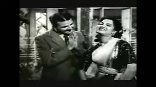 achha ji maf kar do thoda insaf kar do_Musafirkhana_Shyama& Karan_ Geeta Dutt_Rafi_Majrooh_OP Nayyar