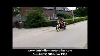 Suzuki GS1000 from 1981 out of dutch superbike collection perfect condition
