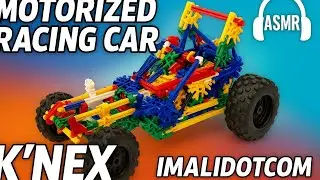 Build Motorized Racing Car Build Maxima K&rsquo;Nex DIY Construction Set 🚗 💨 #imalidotcom