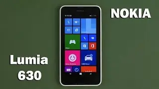 Распаковка Nokia Lumia 630 Quad Core Dual Sim White