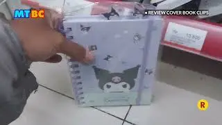 Review Cover Book Clips | JIRR STOK nya cuman ada Kuromi