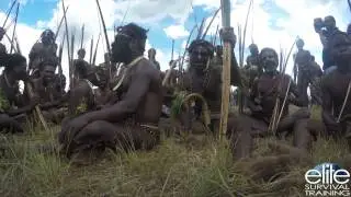 Baliem Valley festival tribal singing West Papua 2015