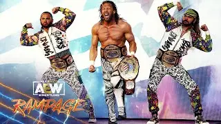 Эксклюзив: The Elite и The Firm выходят на матч за звание чемпиона по трио | AEW Rampage, 03.02.2023