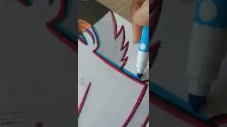Dibujo a Oliver atom en 4 estilos diferentes ⚽/parte 4🖌️#shorts#drawing