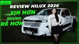 Trải nghiệm nhanh Toyota Hilux bản Full: chỉ 903 triệu, lột xác với ADAS, vô lăng trợ lực điện!