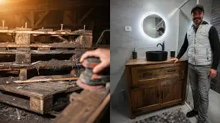 Madeira velha virou móvel de LUXO por 20€ | O resultado foi CHOCANTE