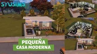 CASA PEQUEÑA DE LOS SIMS SIMS 4 🏠 | PASO A PASO | JUEGO BASE | SYUSIMS