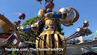 Astro Orbitor (Off-Ride HD) Disneyland Park