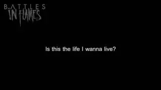 In Flames - Underneath My Skin [Lyrics in Video]