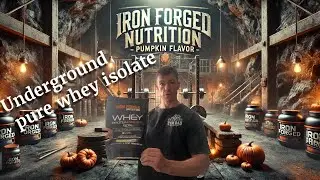 IRON FORGED NUTRITION WHEY ISOLATE - PUMPKIN CREAM - FULL DISCLOSURE OF PROTEIN BY SOURCE AND YIELD