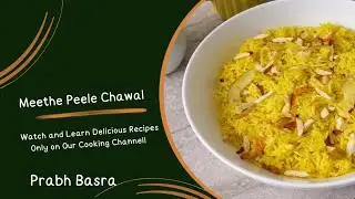 Desi Ghee Yellow Rice/Classic Punjabi Sweet Rice Recipe 🤤😋/ by Prabh Basra 😊