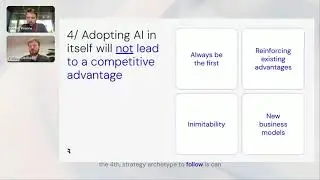 Build a real competitive advantage with AI: angles to think about
