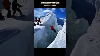 Everest climbing  #mountains  #motivation  #hiking  #mountainclimbing   #sports  #comparison   #k2