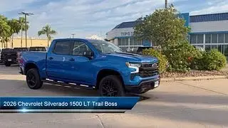 2026 Chevrolet Silverado 1500 LT Trail Boss Crew Cab Brownsville  Harlingen  McAllen  Corpus Christi